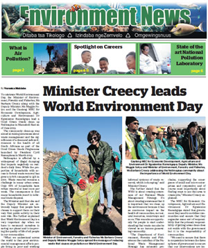 Minister Creecy leads World Environment Day - Sowetan supplement (June 2019)