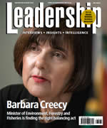 Barbara Creecy is finding the right balancing act - Leadership supplement (August 2019)